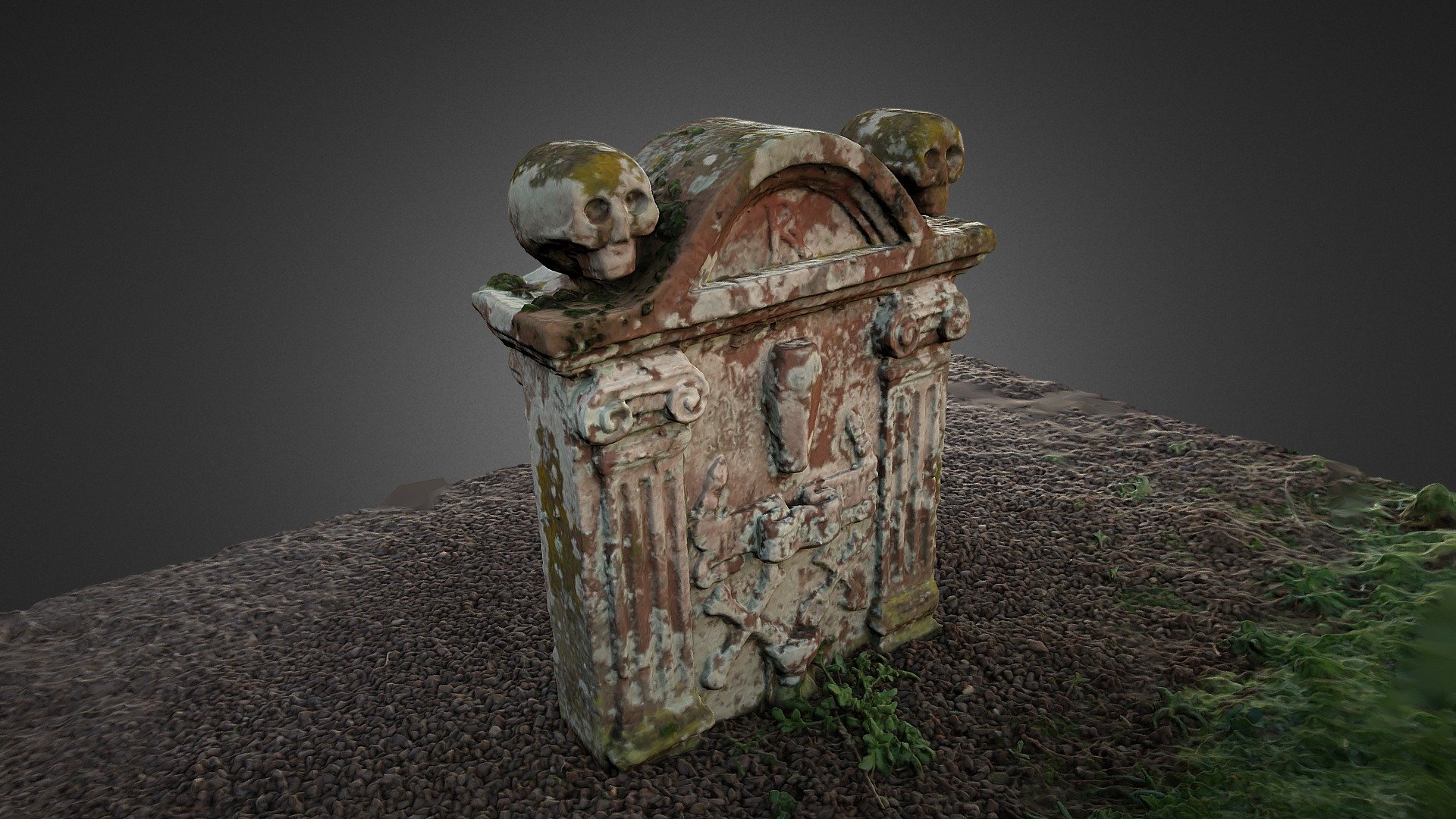 Headstone Spott Parish Kirk