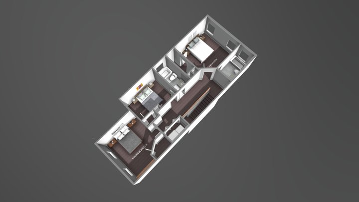 2nd floor 3D Model