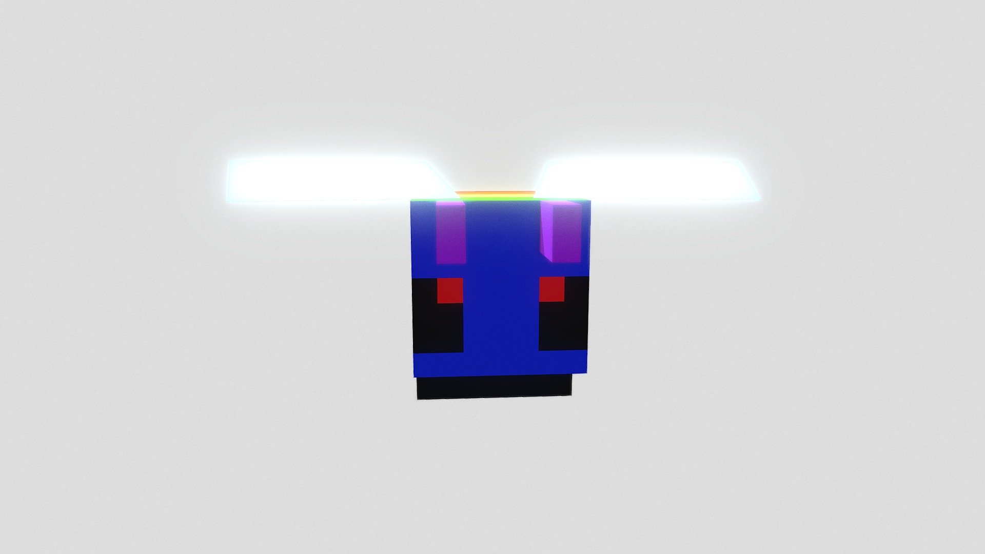 cute rainbow death bee