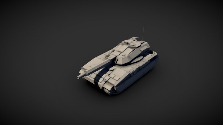 Tank_01 3D Model