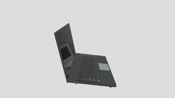 Laptop Model (Black)
