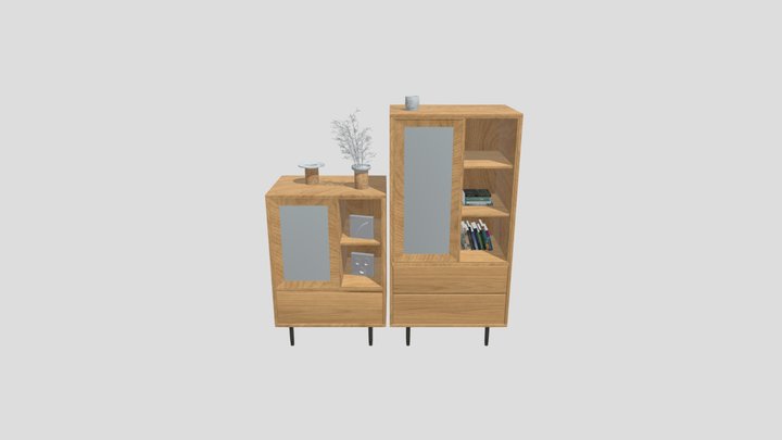 Cabinet Ghs 5688 3D Model