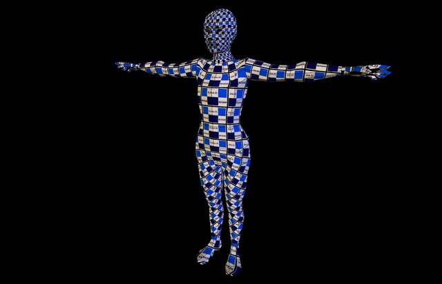 Body with UVs - Josh Lagerwey 3D Model