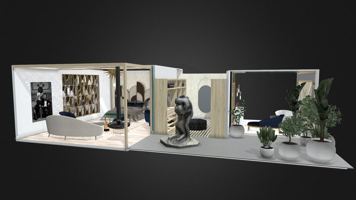 FS STAND 14 MASTER SUIT 3D Model