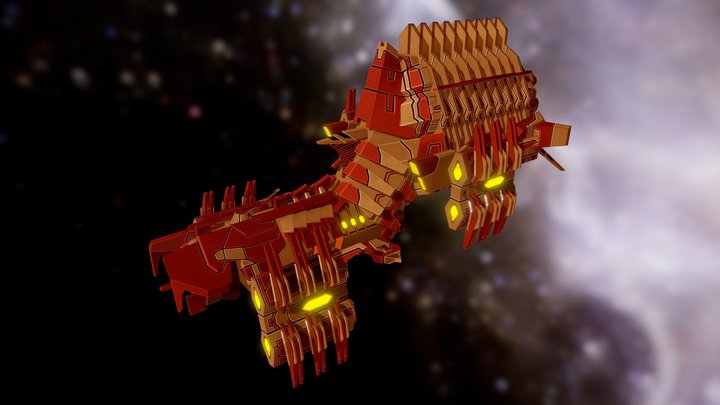 Ship Cul Preacher 3D Model
