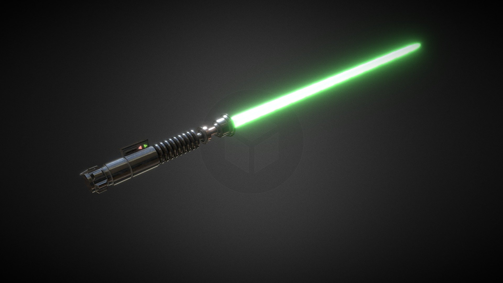 Lukes Lightsaber ROTJ - 3D model by Scott (@scotty) [404eebc] - Sketchfab