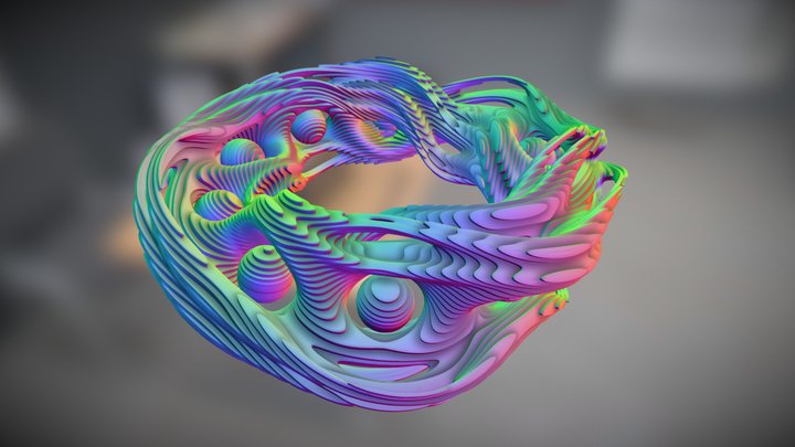 Julia Revolute Ten OverStepped Rotated – Free 3D Model STL