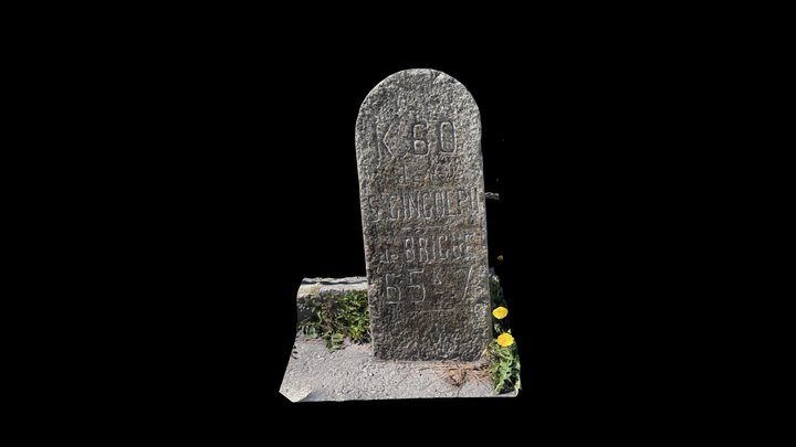 Route Saint-Gingolph - Brigue km 60 – Kostenloses 3D-Modell STL