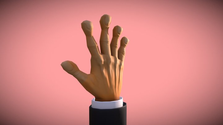 Talk to the hand! 3D Model