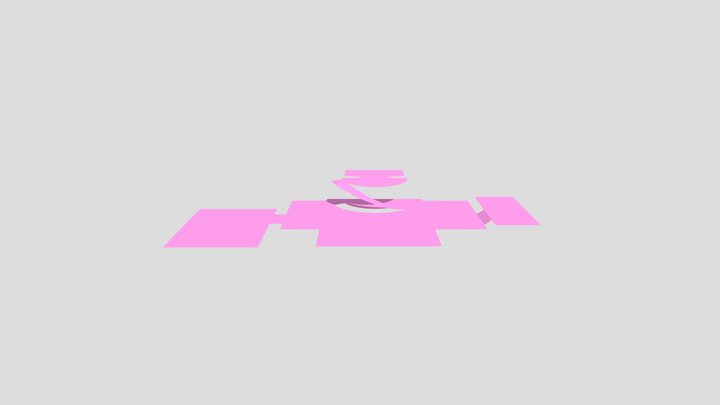 Venue Navmesh 3D Model