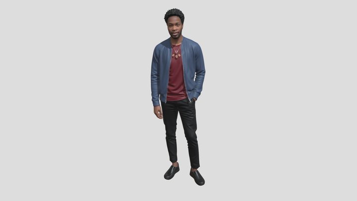 Urban Casual Look – Modello 3D gratuito STL
