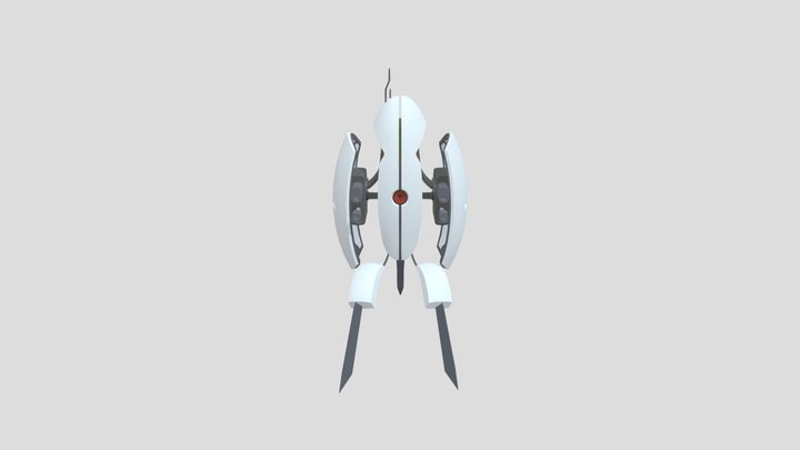 детализация - Sentry Turret 3D Model