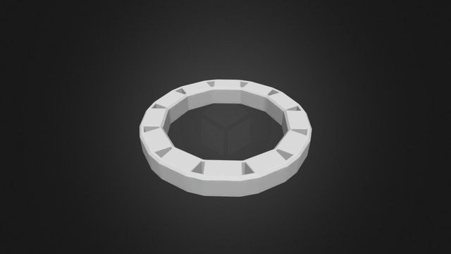 Ring Band 3D Model