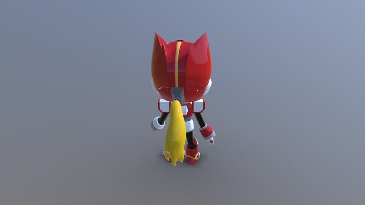 Mega_Man_X_Zero_ 3D Model