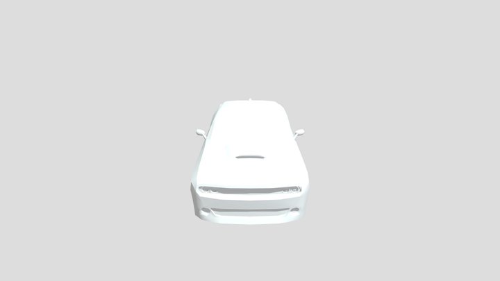 Dodge challenger 3D Model