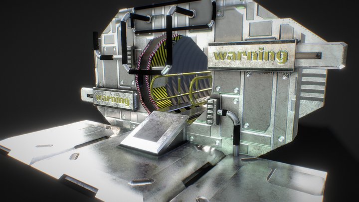 Spacedock 3D Model