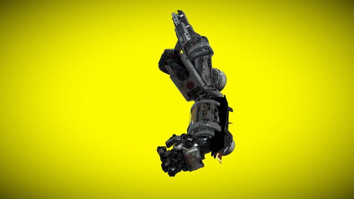 G-Toilet Arm 3D Model