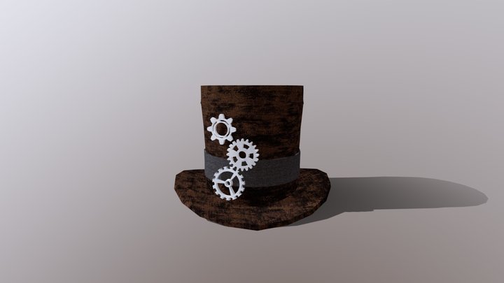Hat Closed 3D Model