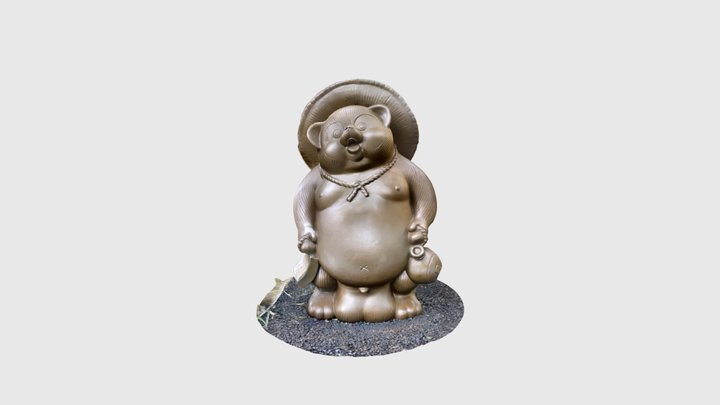 タヌキ 3D Model