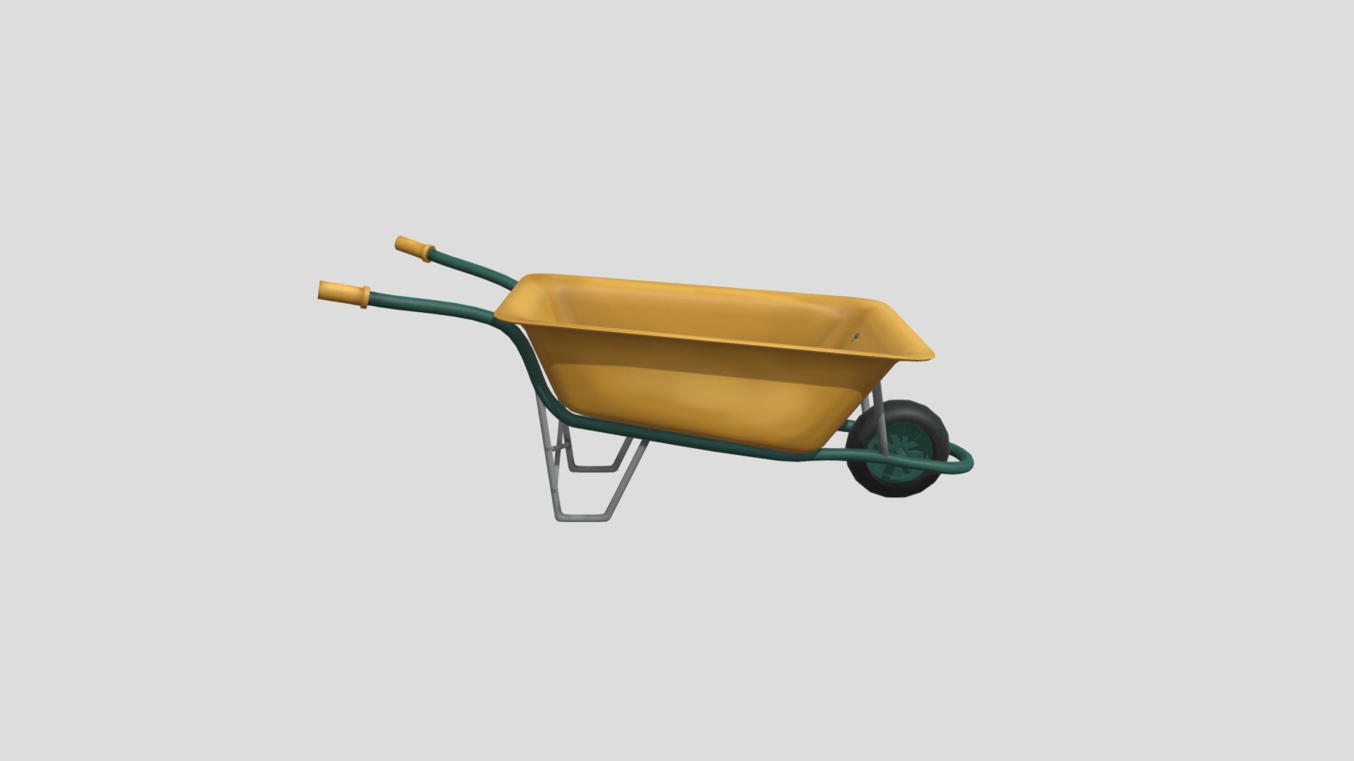 Wheelbarrow - 3D model by linoh (@linohry) [4053e50] - Sketchfab