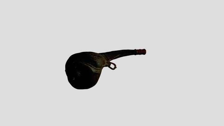 Барутник • Gunpowder pouch 3D Model
