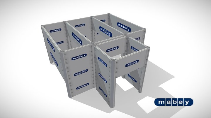 Modular Shoring for Watermain Connection 3D Model