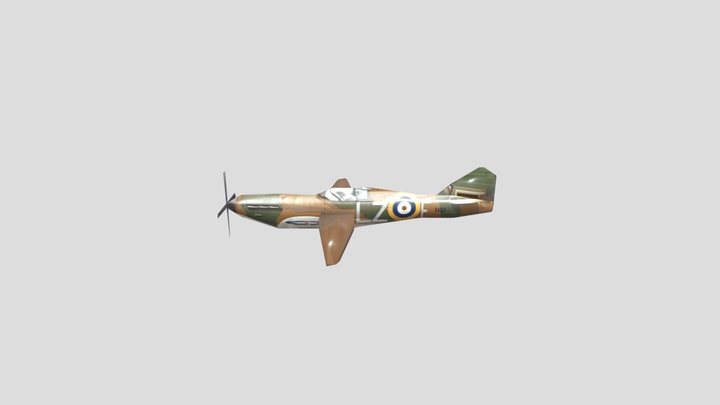 British Spitfire (Low Poly)
