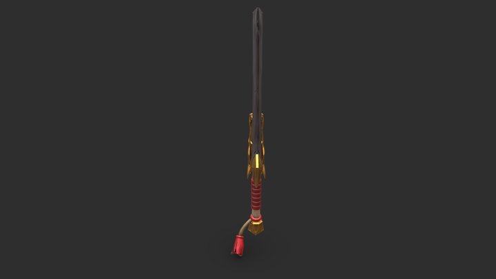 Oni Slayer Sword 3D Model