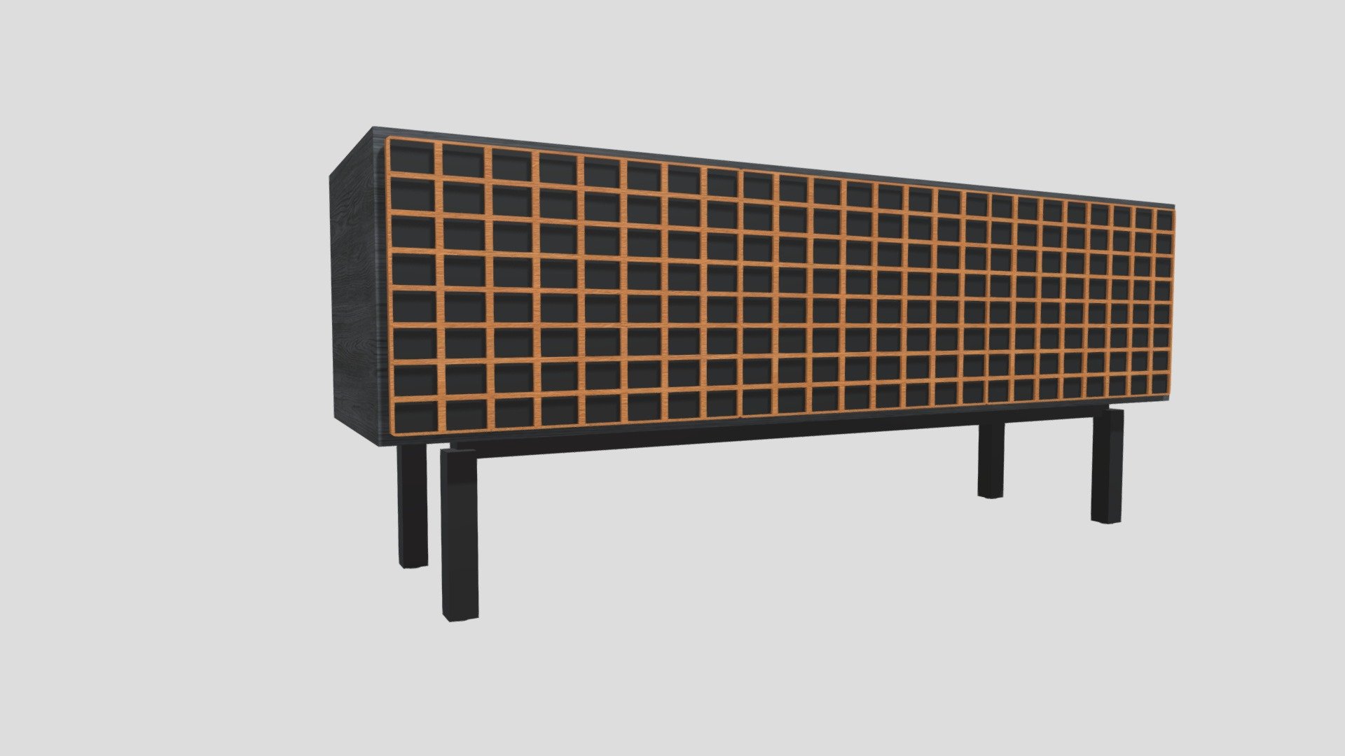 Interval Tv Stand - Download Free 3D model by Sun Down Design ...