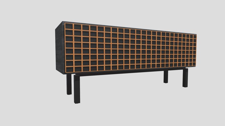 Interval Tv Stand 3D Model