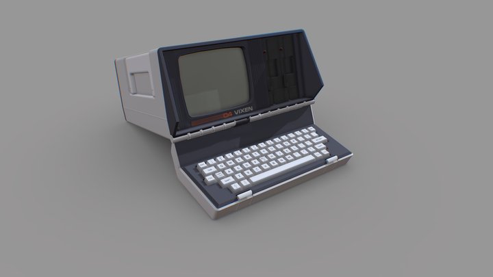 Osborne Vixen 3D Model