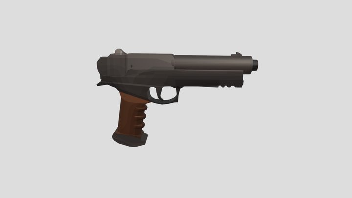 Pistol 3D Model