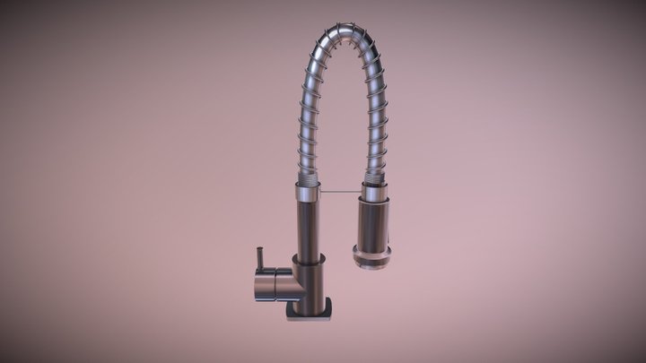 Torneira casa shop 3D Model