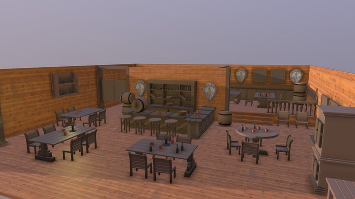 taverna 3D Model