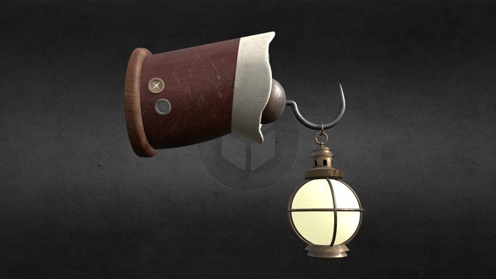 Peter Pan's Flight: Hook Lamp