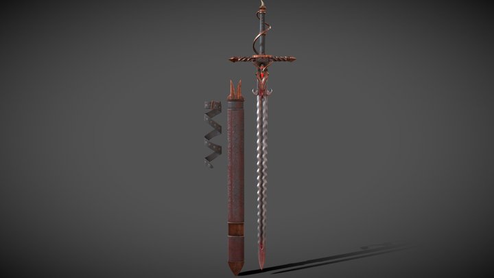 Briar - The Poisoned Thorn 3D Model