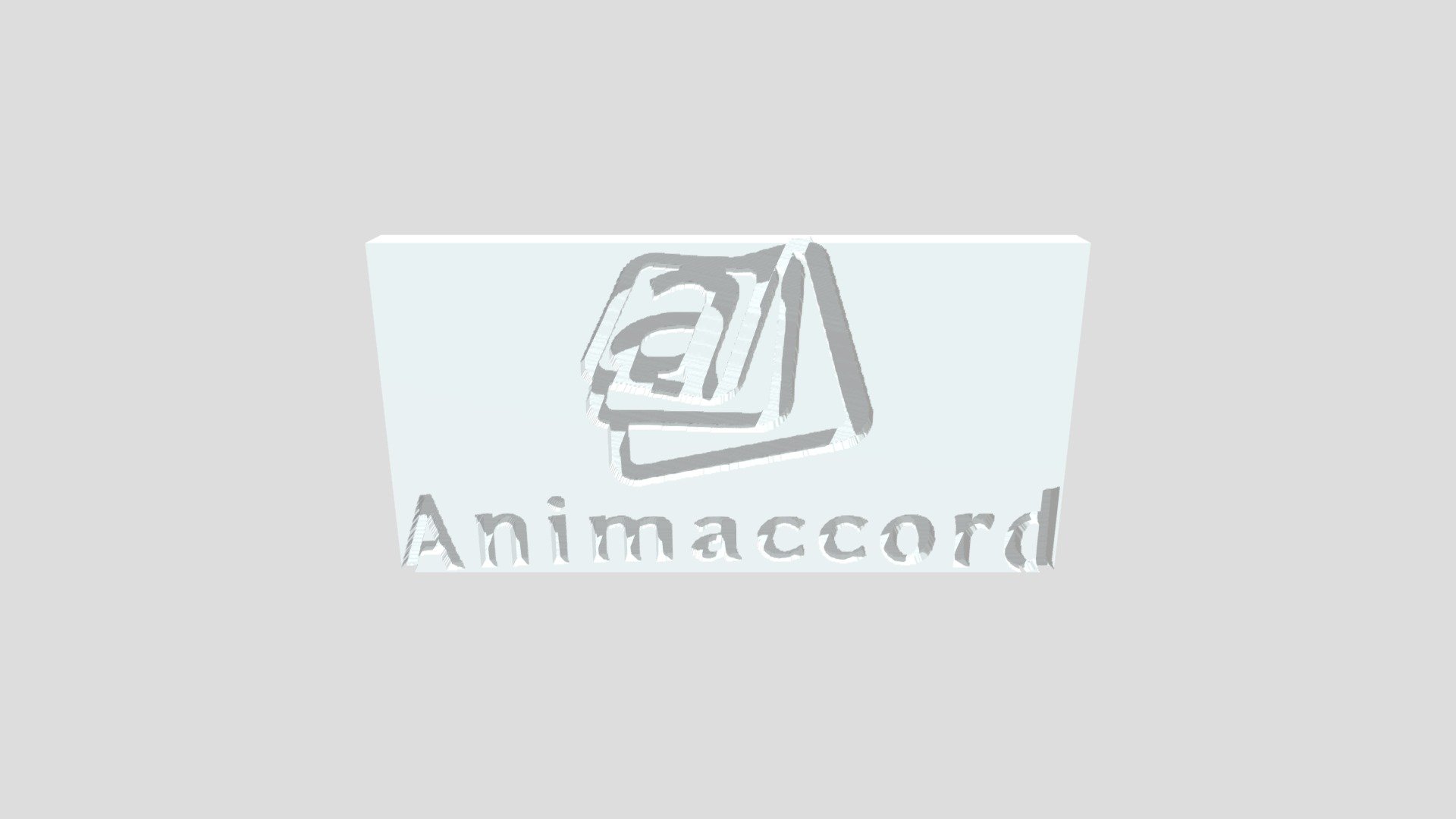 Animaccord Logo 3D Model (With Block) - 3D model by KeianSaldua29 ...
