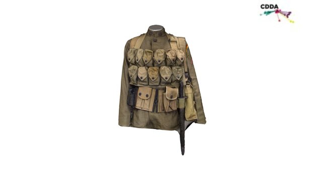 American unifom WWI 3D Model