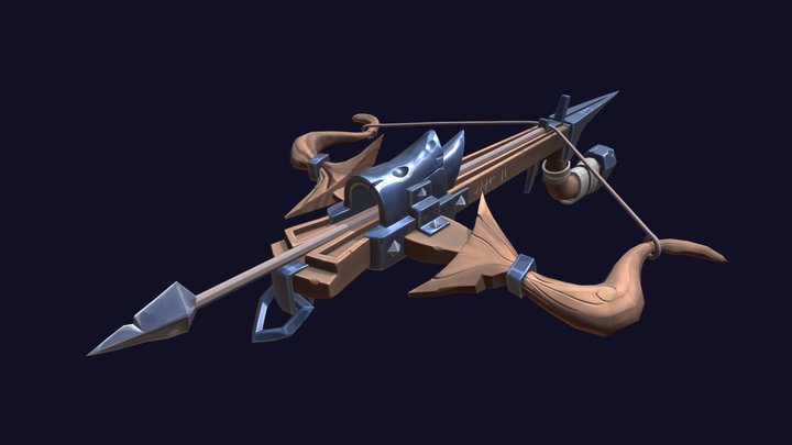 Stylized Asset - Crossbow 3D Model