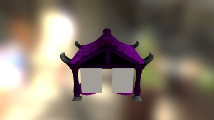 Cursed Shrine 3D Model