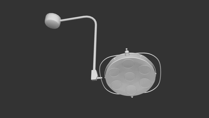 surgical lighthead 3D Model