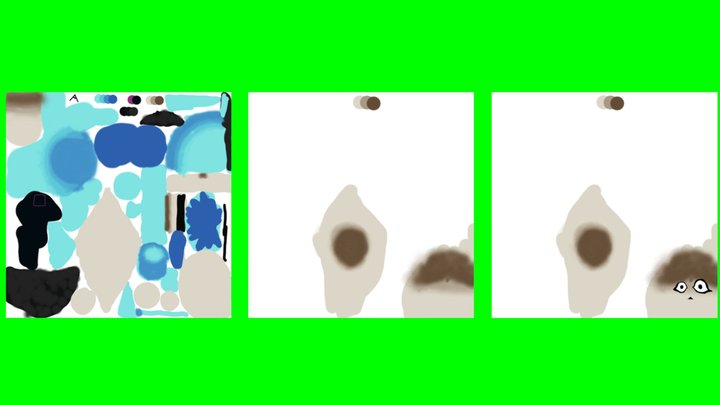 screenshot the texture 3D Model
