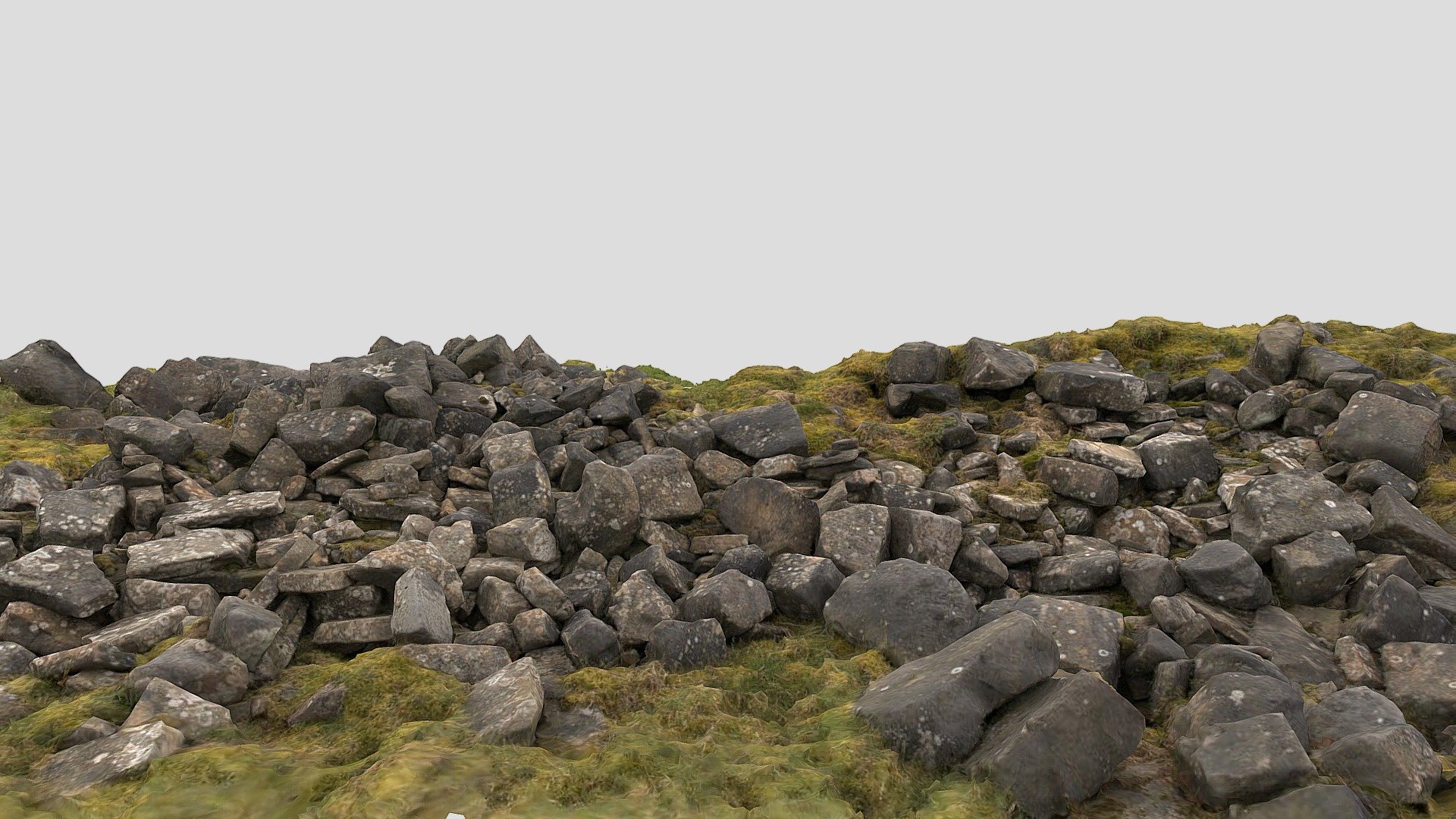 Mossy Stone Set 05 Low