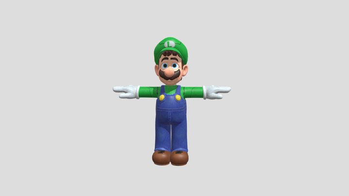 Luigi Pixar 2024 jessie mario toy story 3D Model