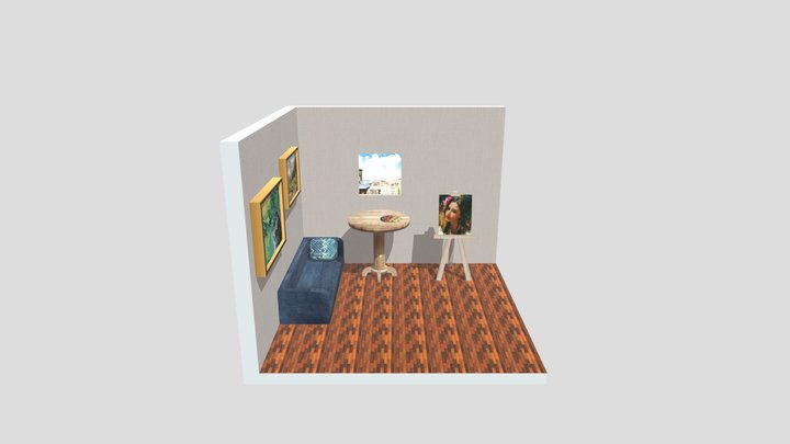 Artist's house 3D Model