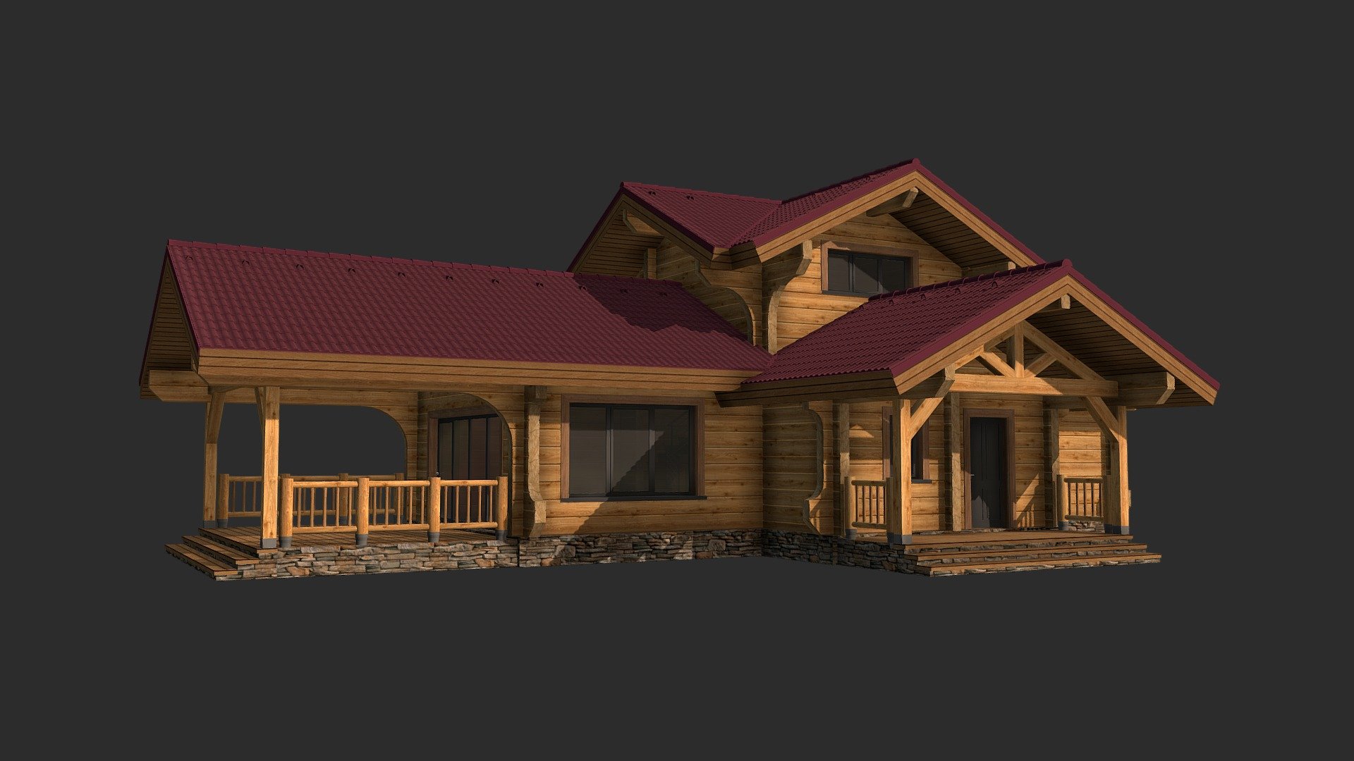 Баня_ - Download Free 3D model by Лаборатория 2.0 (@Alexsandr.Romanov ...