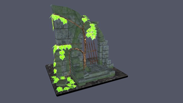 Medieval Archway 3D Model