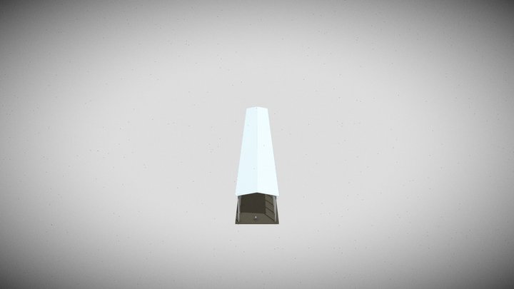 13,30m x 140m 3D Model