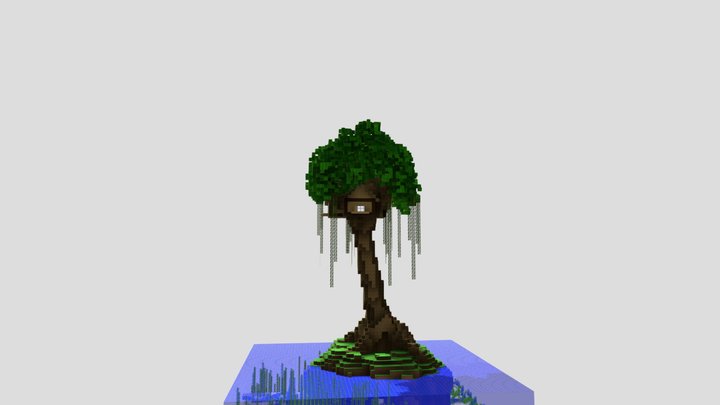 The New Treehouse_SMP Spawn 3D Model