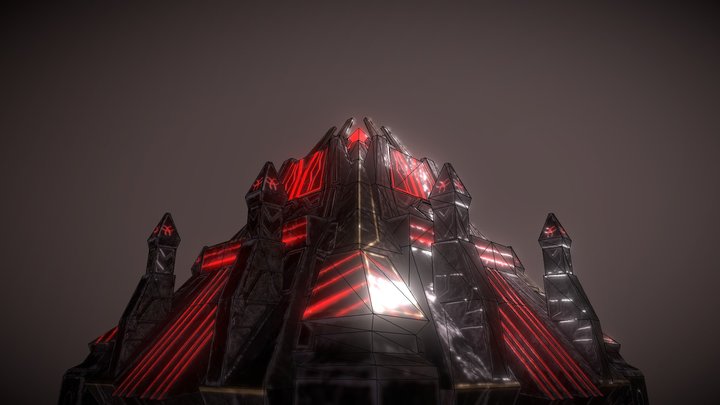Sith Temple 3D Model